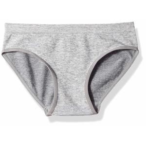 Maidenform Girls' Big Seamless Hipster, Heather Grey, Small